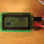 Емкостной датчик уровня топлива на ATMega8A