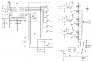 Схема контроллера BLDC бесколлекторный двигатель с датчиками Холла